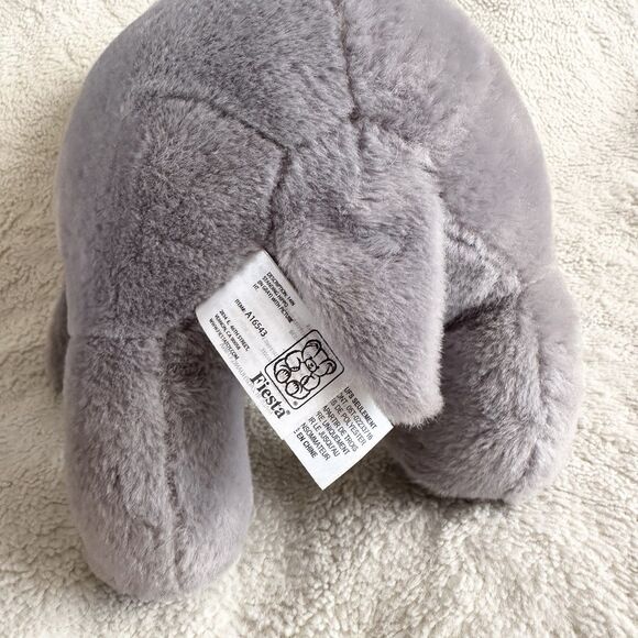 Fiesta Hippo Hippopotamus 12" Plush Stuffed Animal Toy Jungle Animals Realistic - Picture 5 of 7